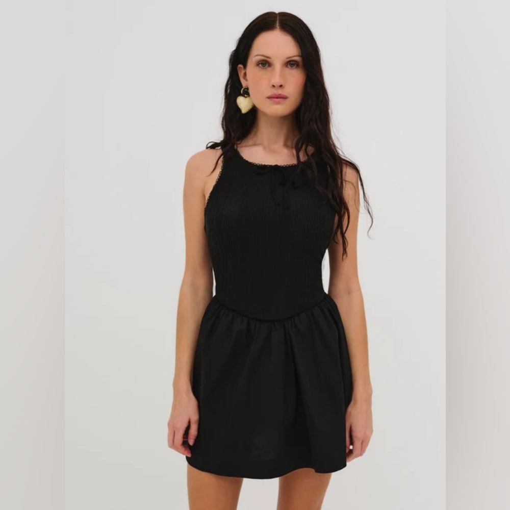 For Love & Lemons - Billie Pointelle Mini Dress
